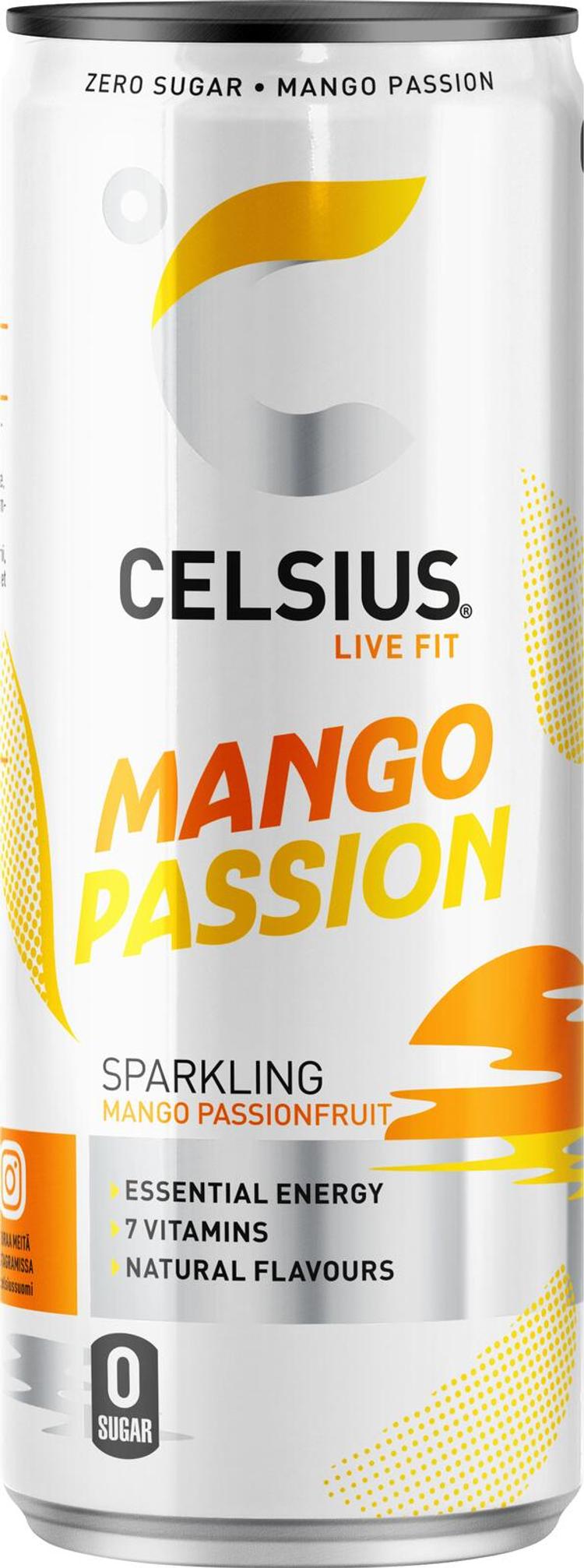 CELSIUS 355 ml Mango Passion