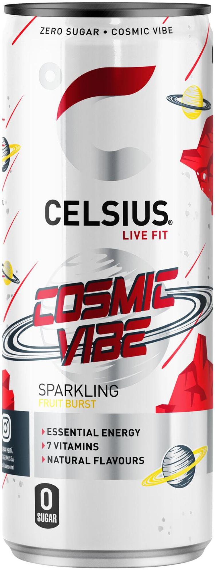 CELSIUS Cosmic Vibe Energiajuoma 355ml