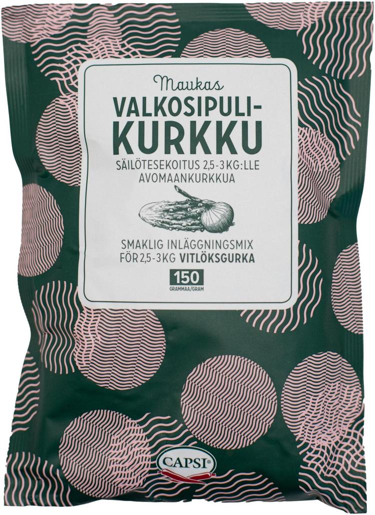 Capsi Valkosipulikurkkusäilöteaines 150g