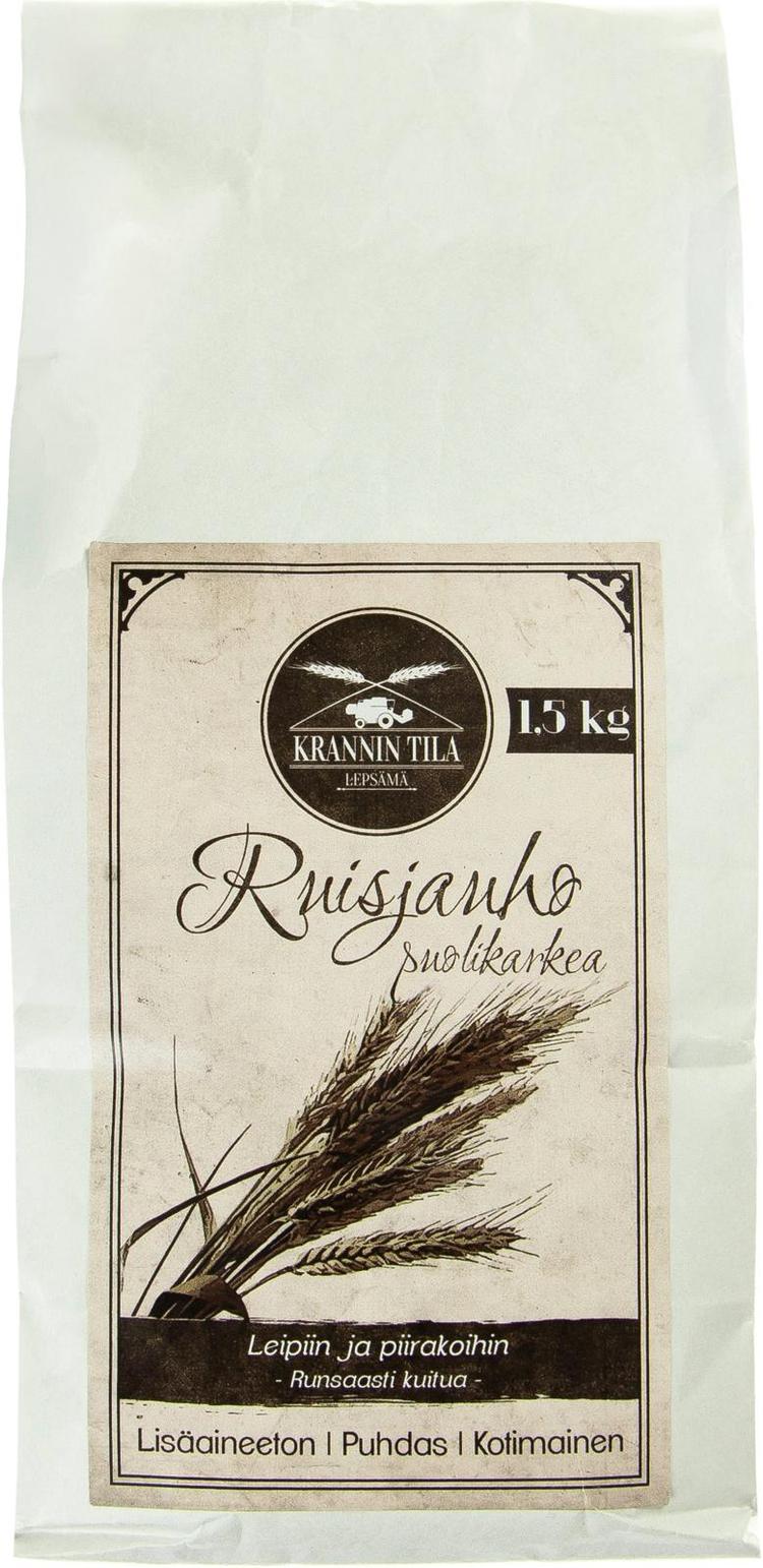 Krannin Tila 1,5kg ruisjauho