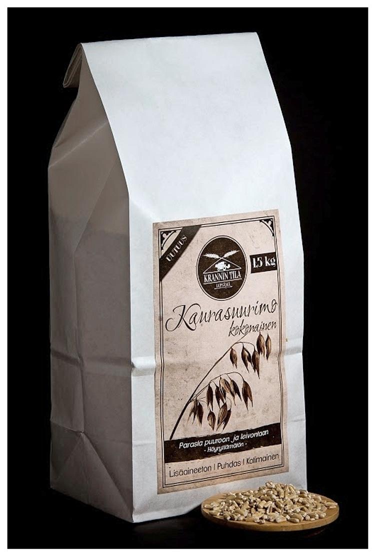 Krannin Tila 1,5kg kaurasuurimo kokonainen