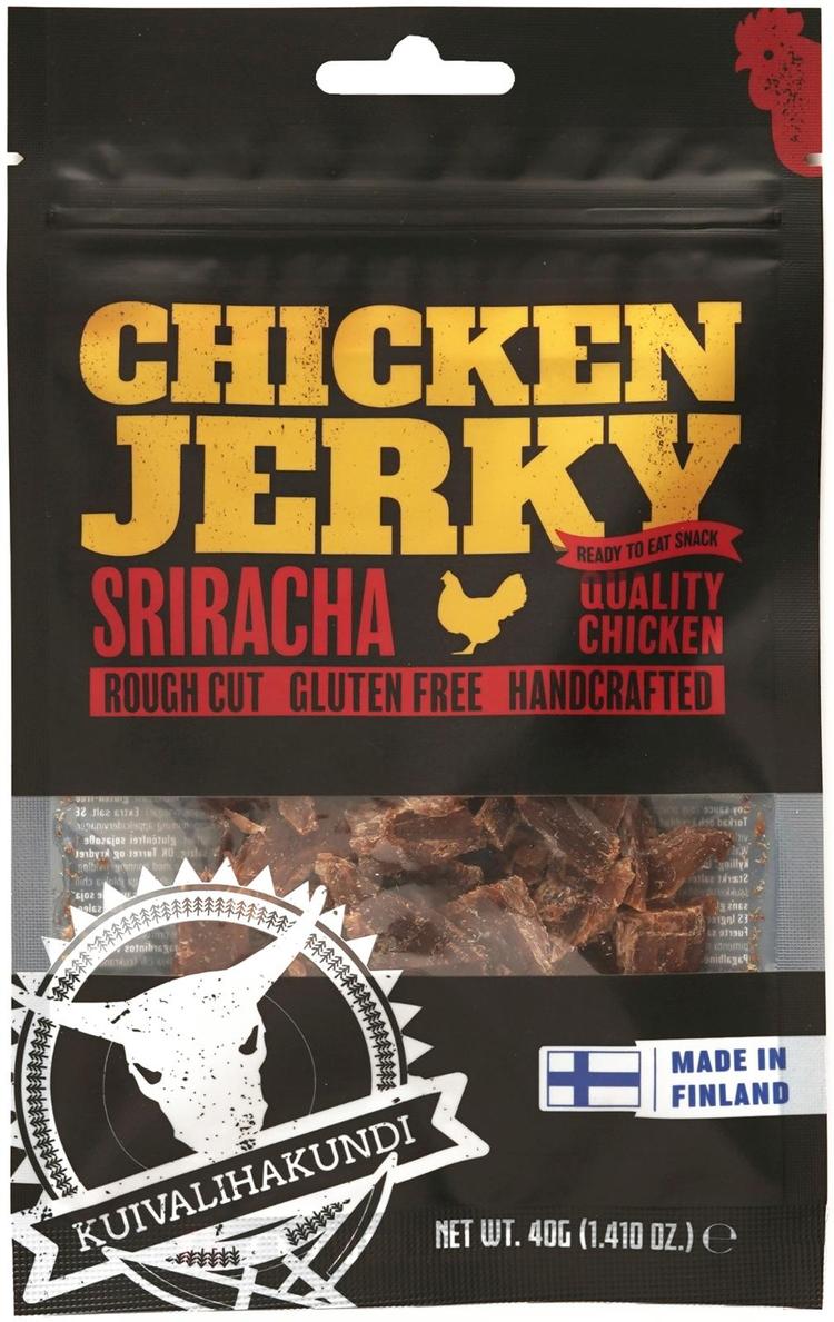 Kuivalihakundi Chicken Jerky Sriracha 40g