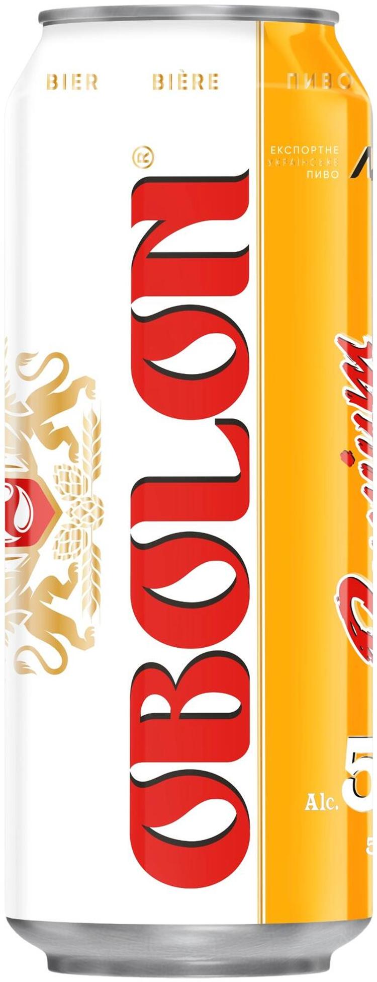 Obolon Premium lager olut 5% 50cl can