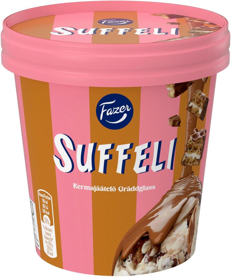 Fazer Suffeli kermajäätelö 290g/425ml