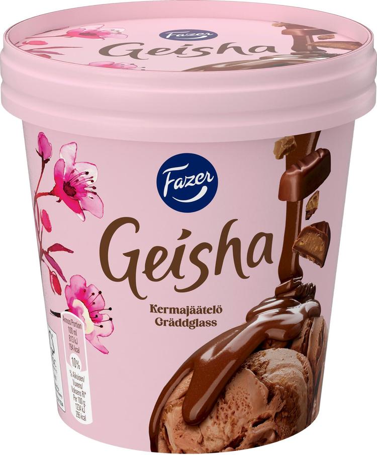 Fazer Geisha kermajäätelö 280g/425ml