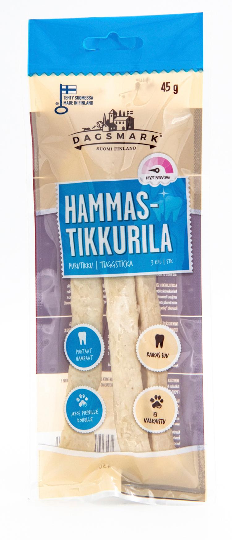 Dagsmark Hammastikkurila 45 g purutikku hampaille