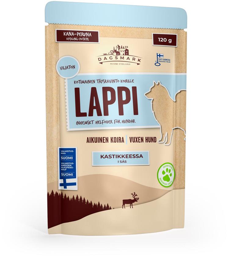 Dagsmark Petfood LAPPI kana-peruna kastikkeessa 120 g