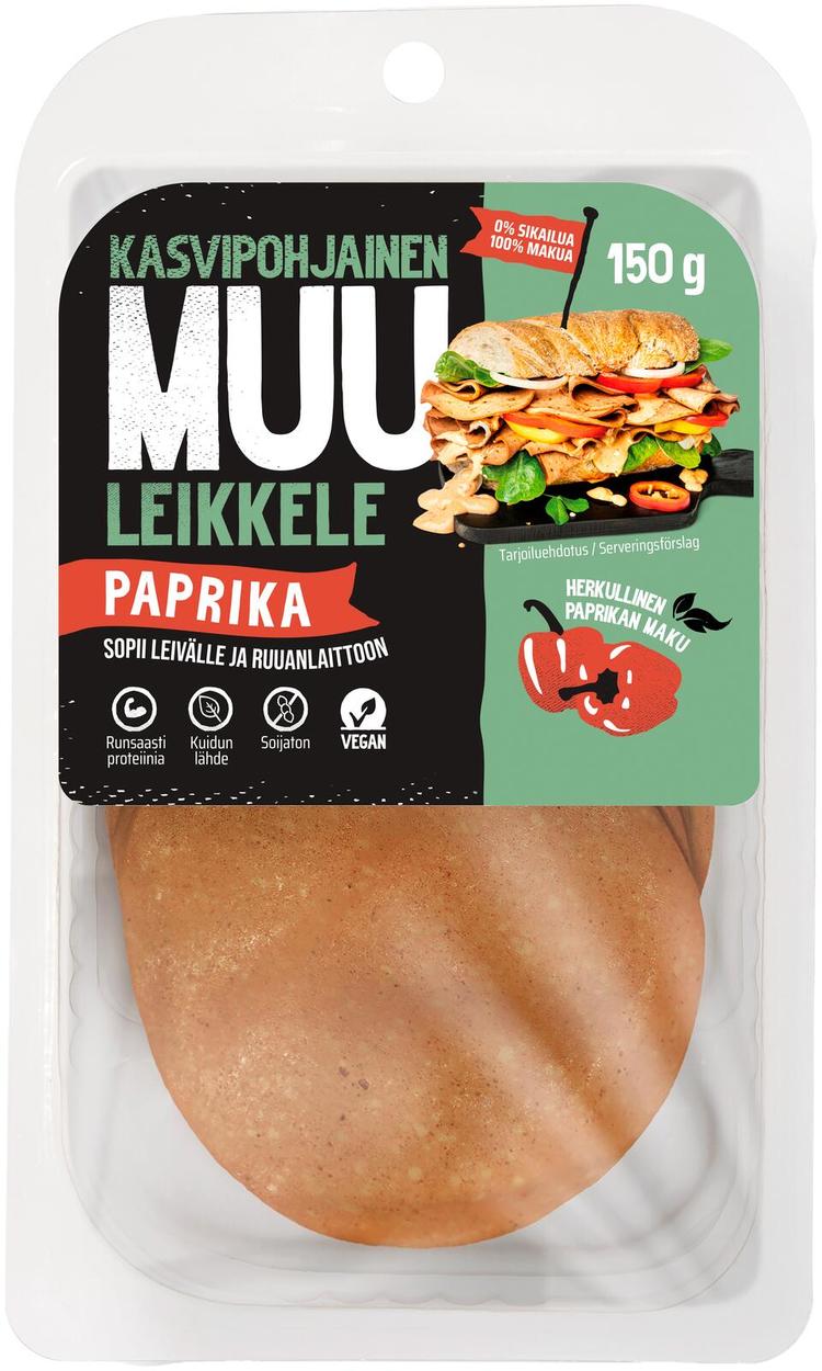 MUU Kasvipohjainen Leikkele Paprika 150 g