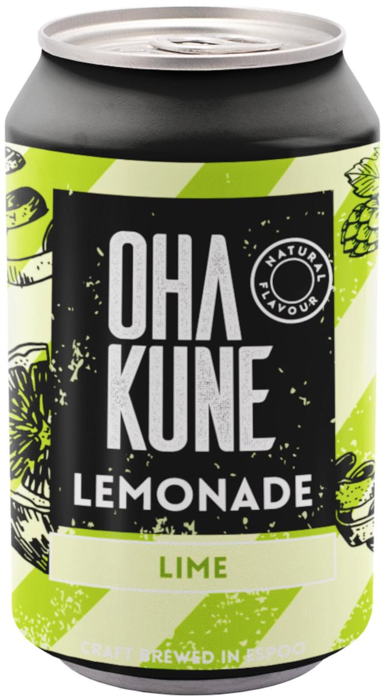 Ohakune Lemonade Lime 330ml tlk
