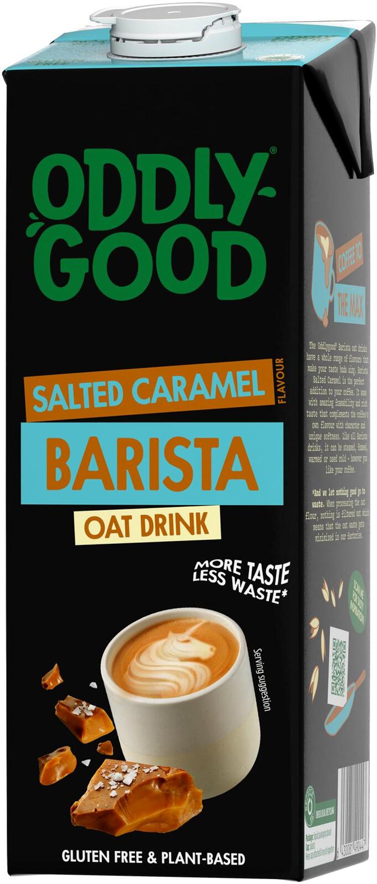 Oddlygood® Barista kaurajuoma 1 l caramel UHT gluteeniton