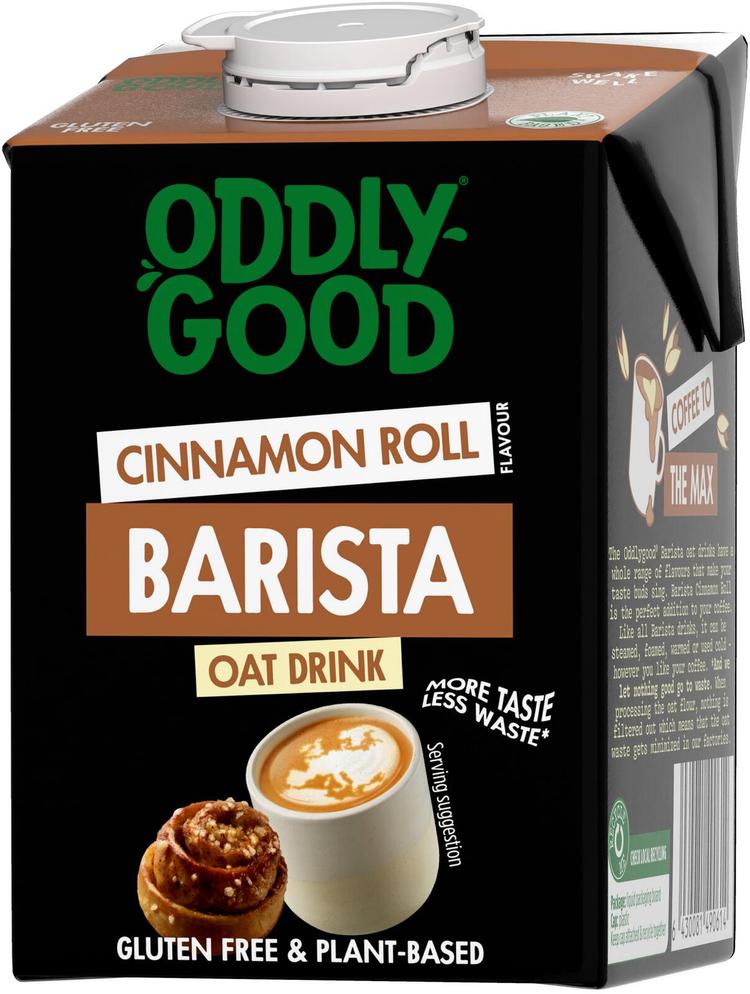 Oddlygood® Barista kaurajuoma korvapuusti 0,5 l UHT gluteeniton