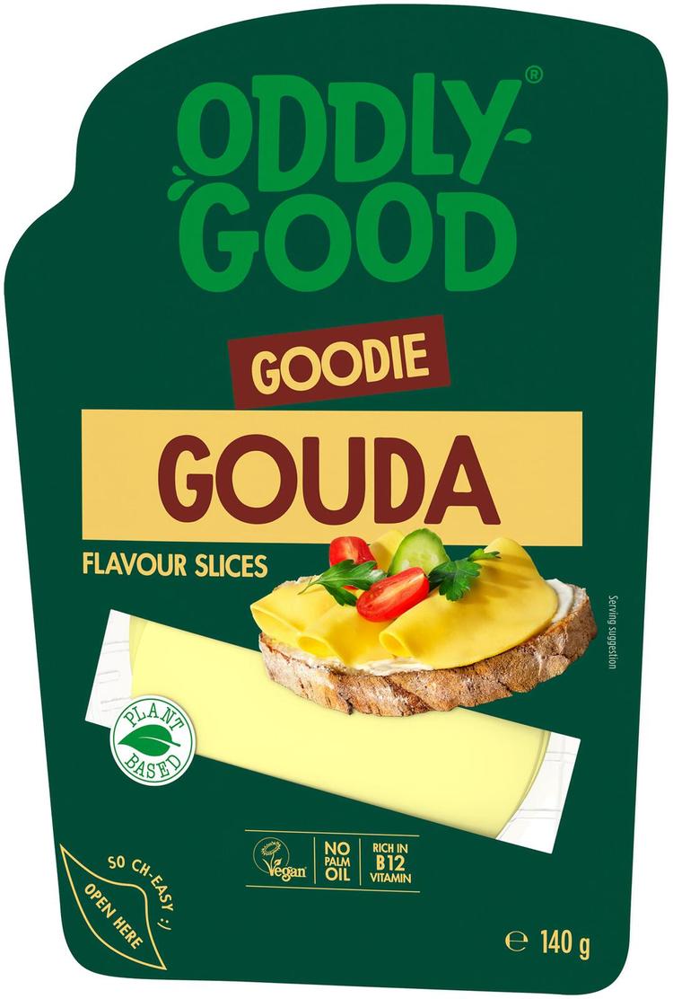 Oddlygood® viipaleet e140 g gouda flavour