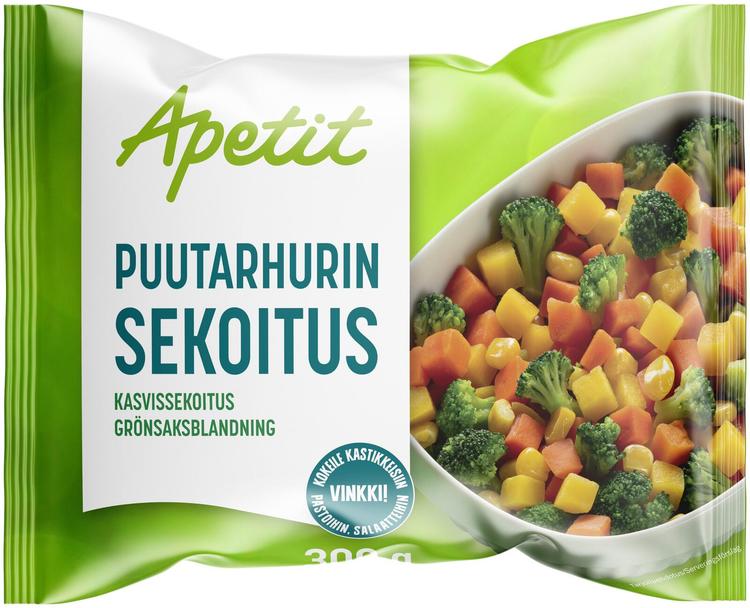 Apetit Puutarhurin sekoitus kasvissekoitus pakaste 300g