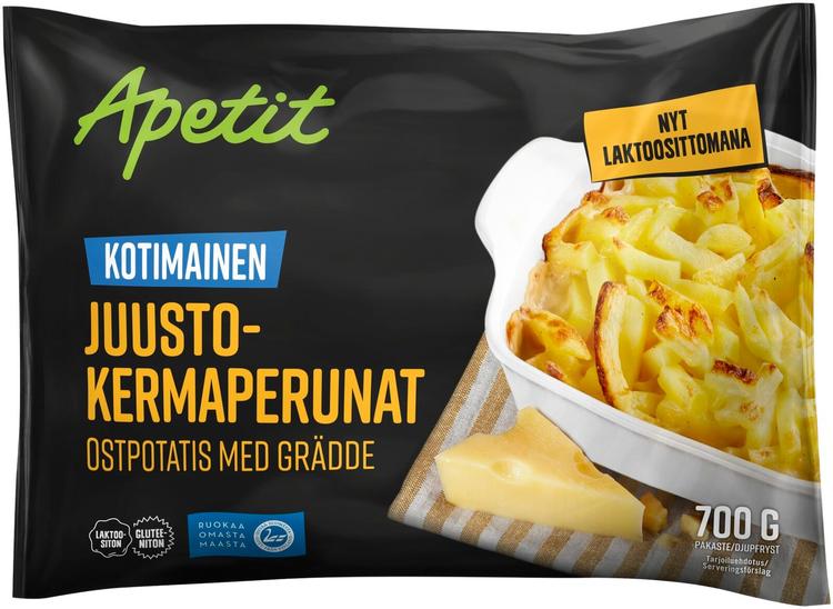 Apetit Kotimainen Juustokermaperunat pakaste 700g