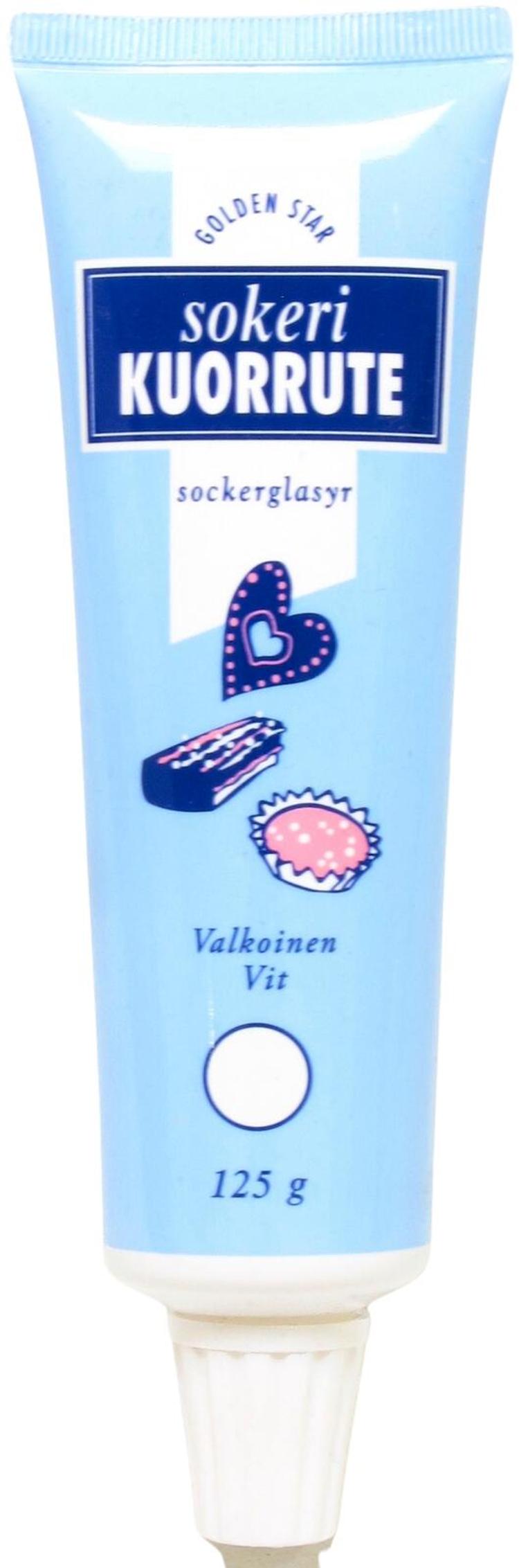 Golden Star Sokerikuorrute valkoinen 125g