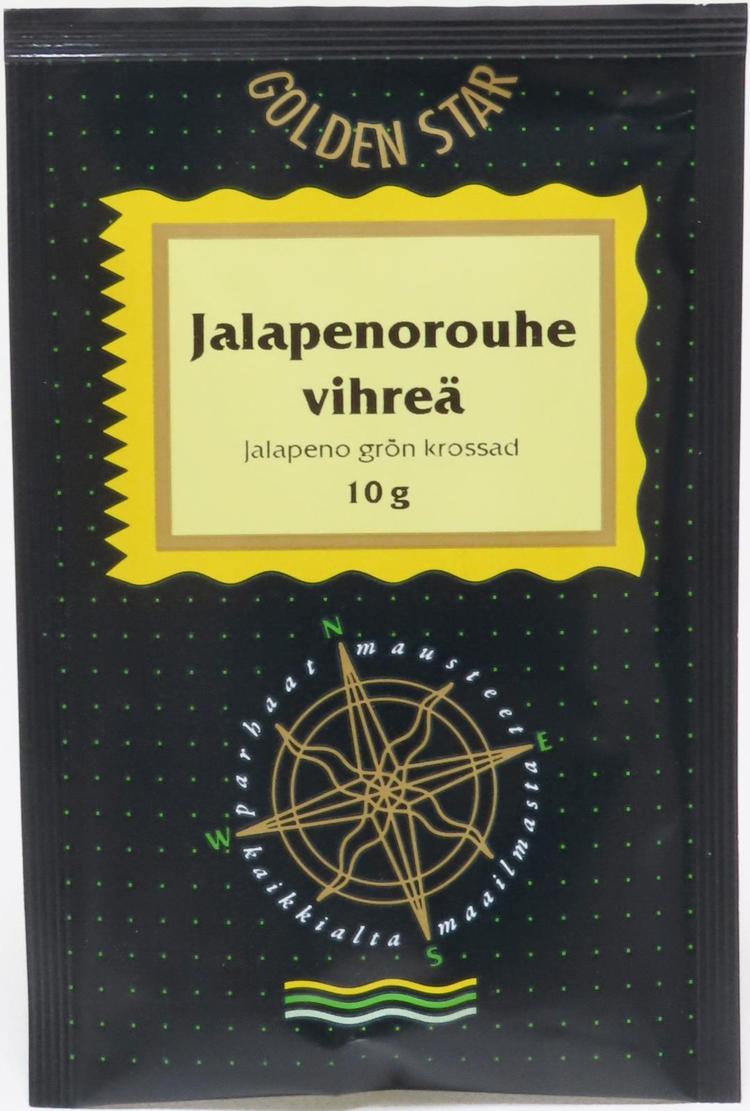 Golden Star Jalapenorouhe vihreä 10g