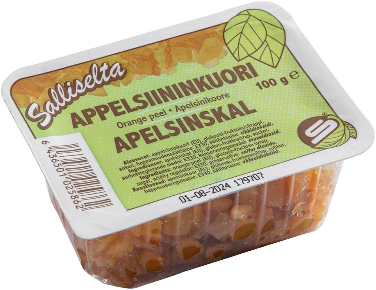 Salliselta Appelsiininkuoripala 100g