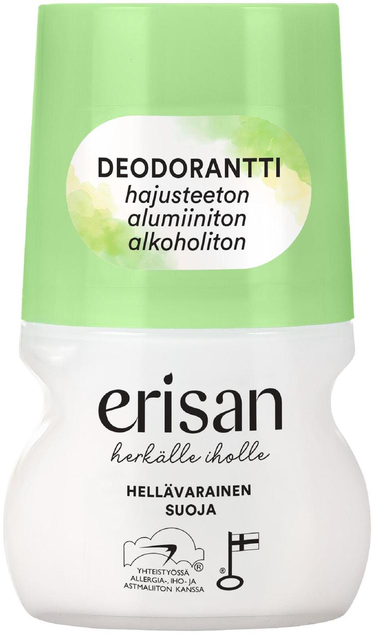 Erisan Hajusteeton Deodorantti roll-on 50 ml