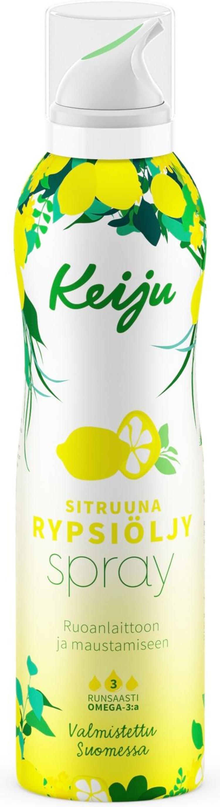 Keiju sitruuna rypsiöljyspray 200 ml