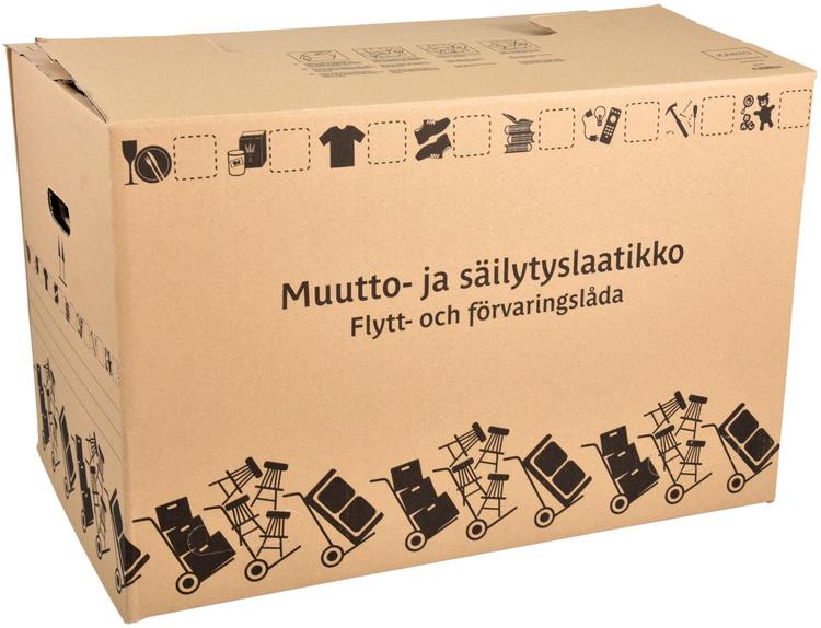 Karto muuttolaatikko 570 x 370 x 370 mm B50RR