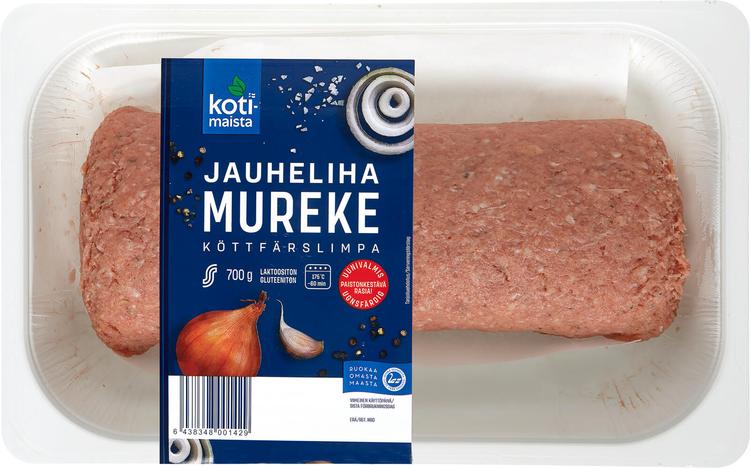 Kotimaista jauhelihamureke uunivalmis 700g