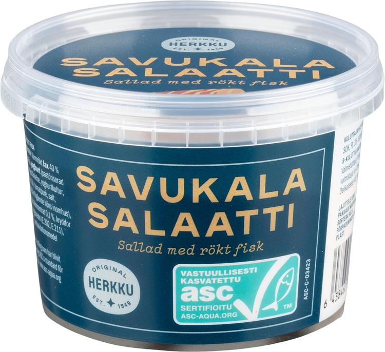 Herkku savukalasalaatti 180 g