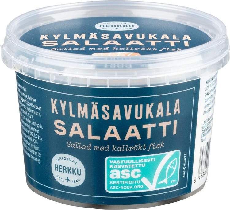 Herkku kylmäsavukalasalaatti 180 g