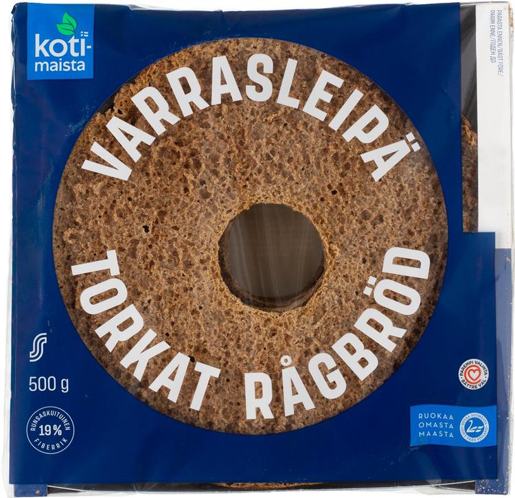 Kotimaista Varrasleipä 500g | S-kaupat ruoan verkkokauppa