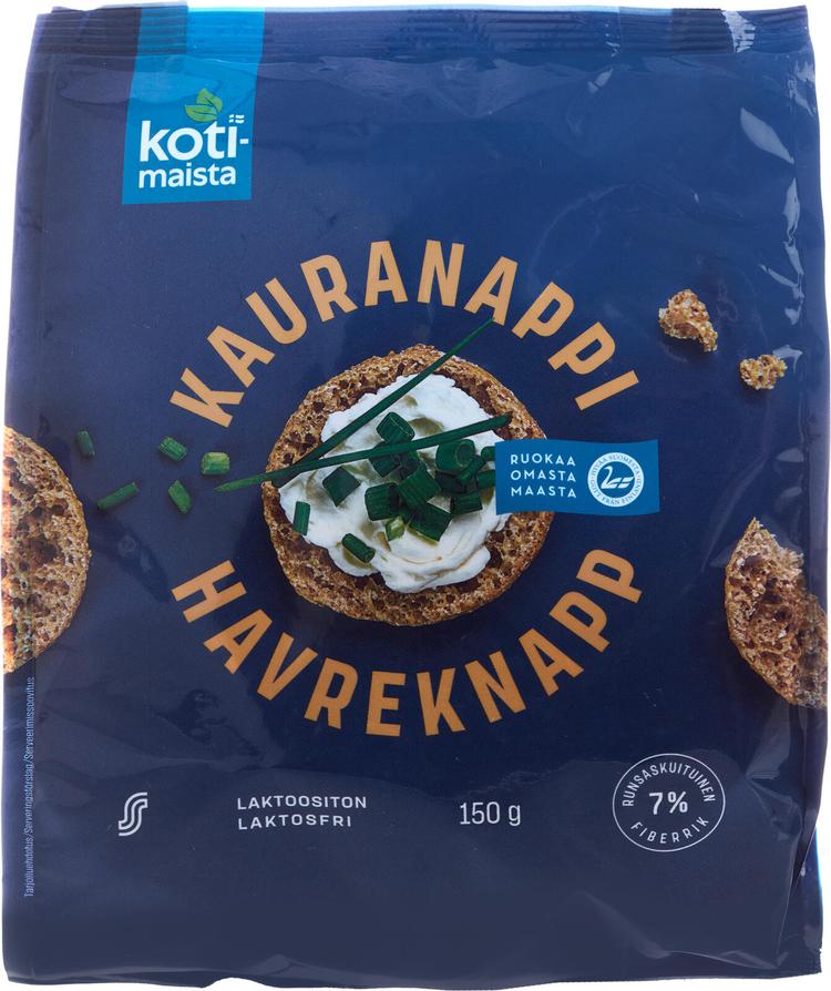 Kotimaista kauranappi 150 g