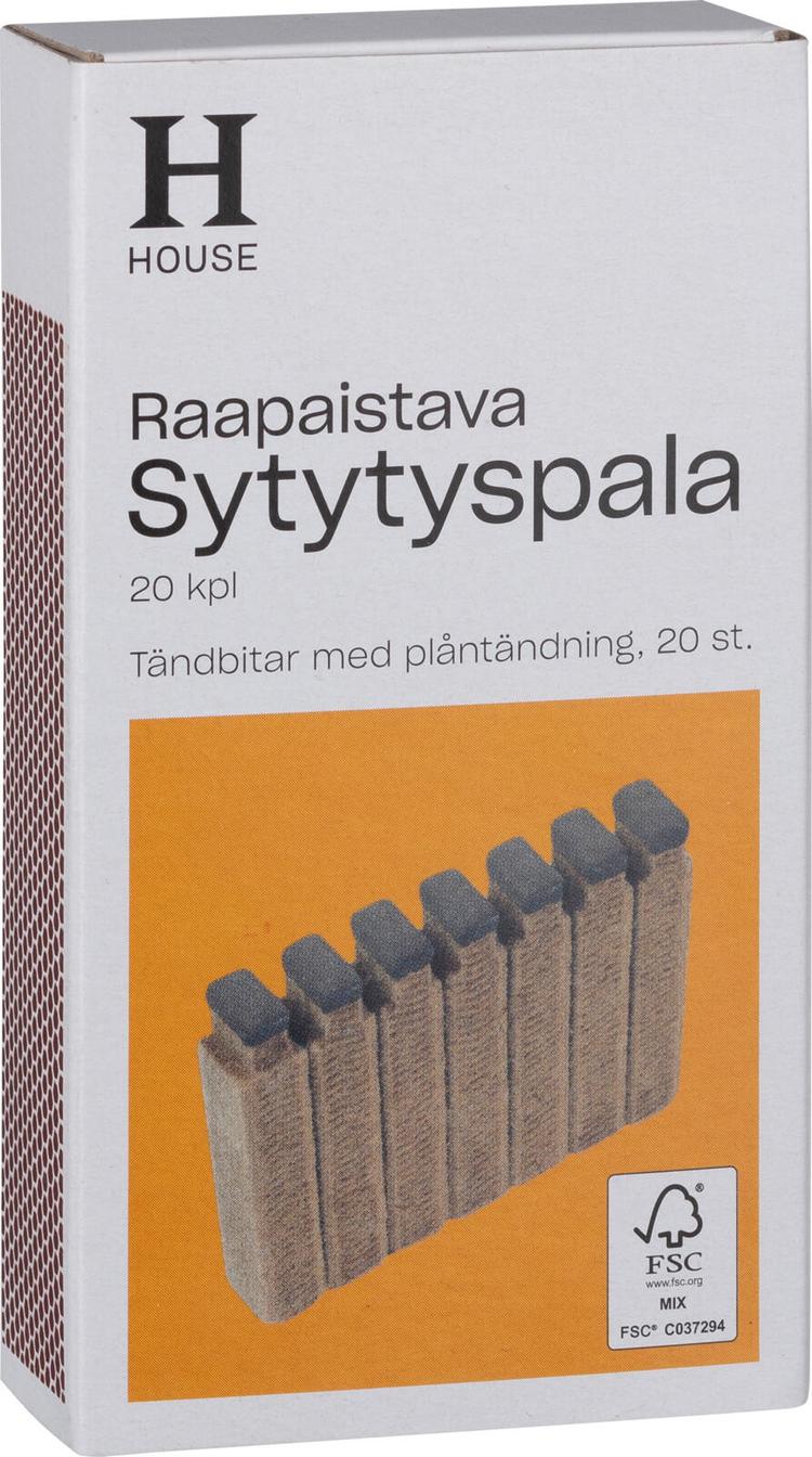 House raapaistava sytytyspala 20 kpl