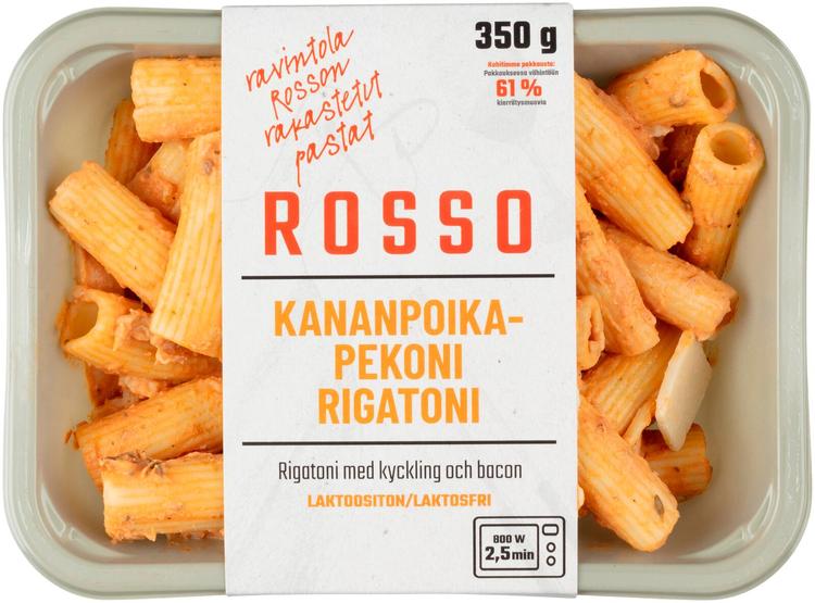 Rosso kananpoika-pekoni-rigatoni ateria 350 g