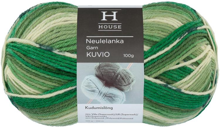 House lanka villasekoite Kuvio 100 g Green/white 81815