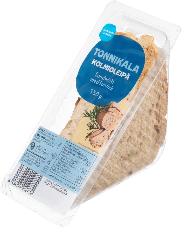 Coop Tonnikalakolmioleipä 150g