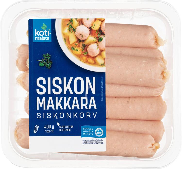 Kotimaista siskonmakkara 400 g