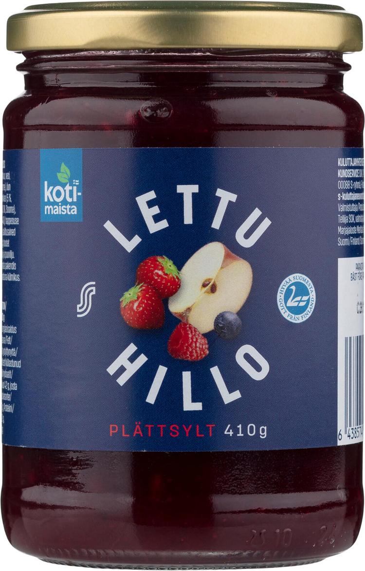 Kotimaista lettuhillo 410 g