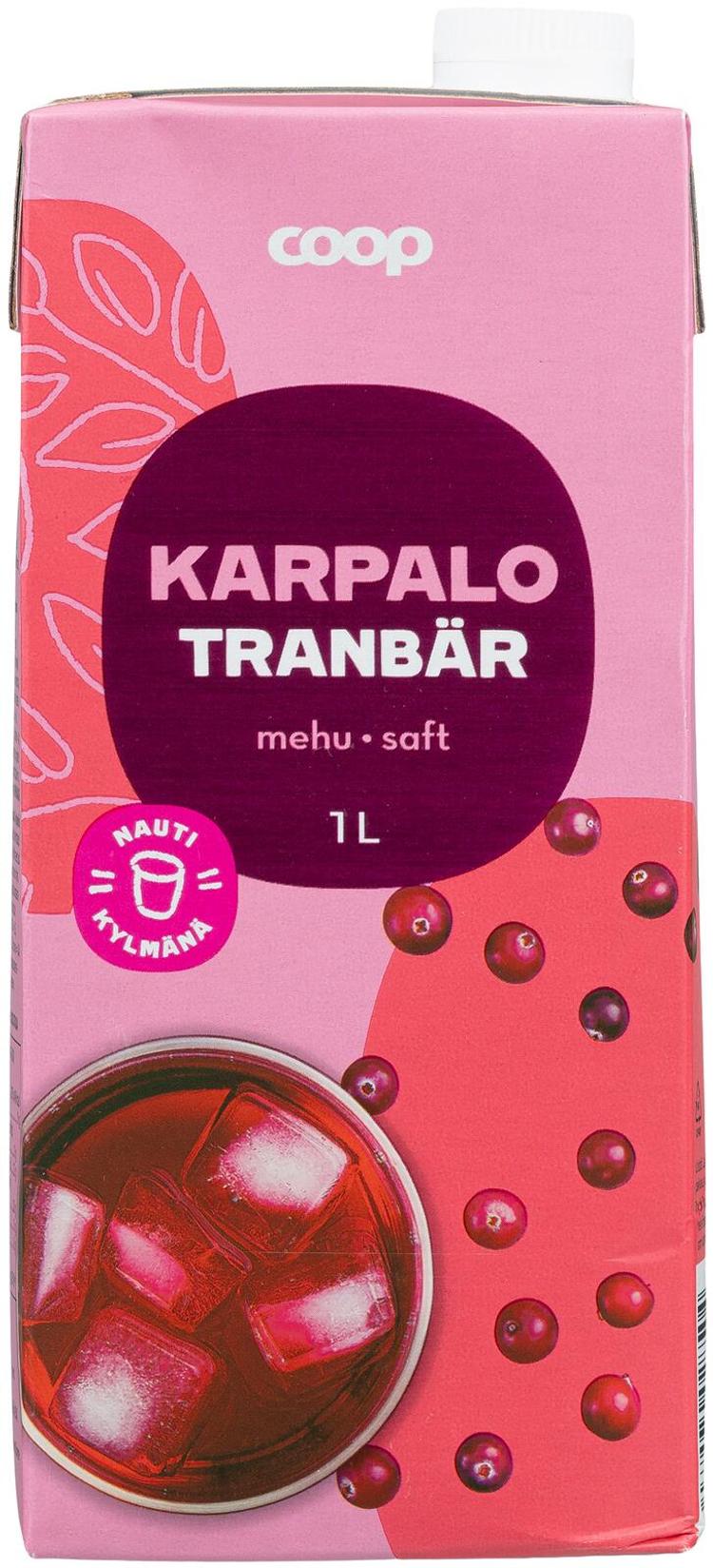 Coop karpalomehu 1l