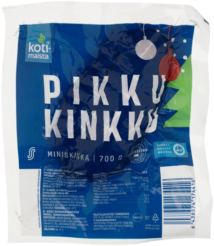 Kotimaista pikkukinkku 700 g