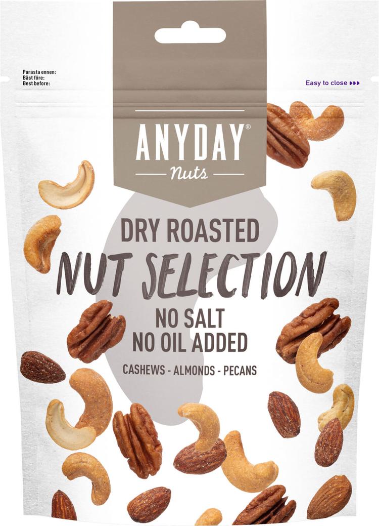 Anyday Nut Selection pähkinäsekoitus 140g