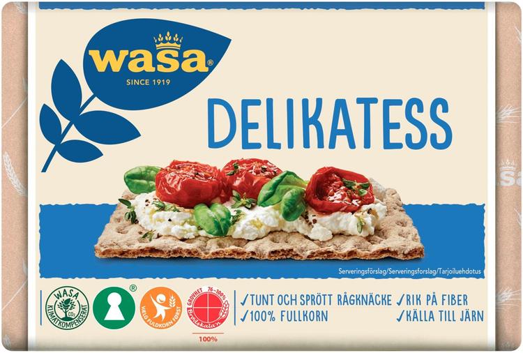 Wasa 270g Delikatess näkkileipä