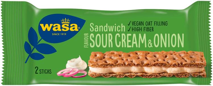 Wasa Sandwich 33g sourcream & onion