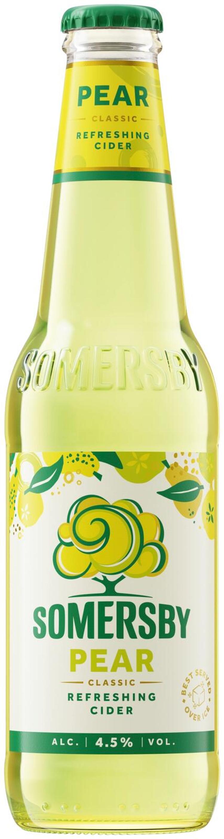 Somersby Pear päärynäsiideri 4,5 til-% lasipullo 0,33 L