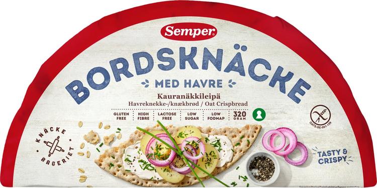 Semper Gluteeniton kauranäkkileipä 320g