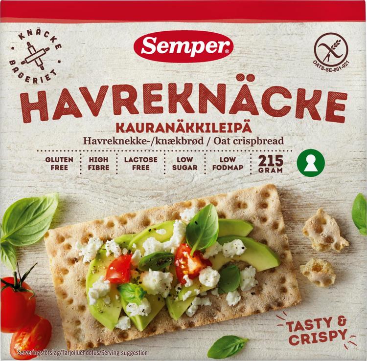 Semper Gluteeniton Kauranäkkileipä 215g