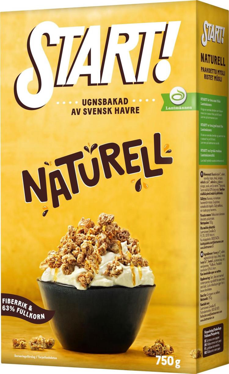 Start Naturell granola 750g