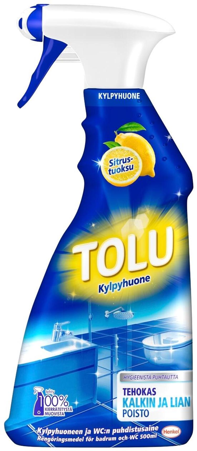 Tolu 500ml Kylpyhuone puhdistusaine spray