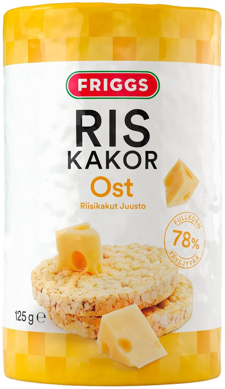 Friggs Juuston makuinen Riisikakku 125g