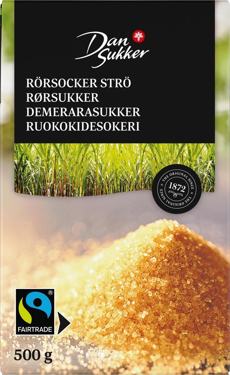 Dansukker Ruokokidesokeri 500g