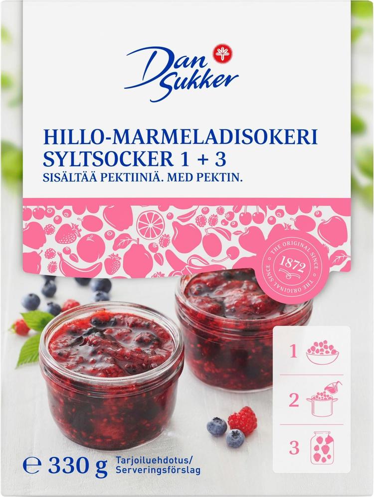 Dansukker Hillo-Marmeladisokeri 1+3 330g