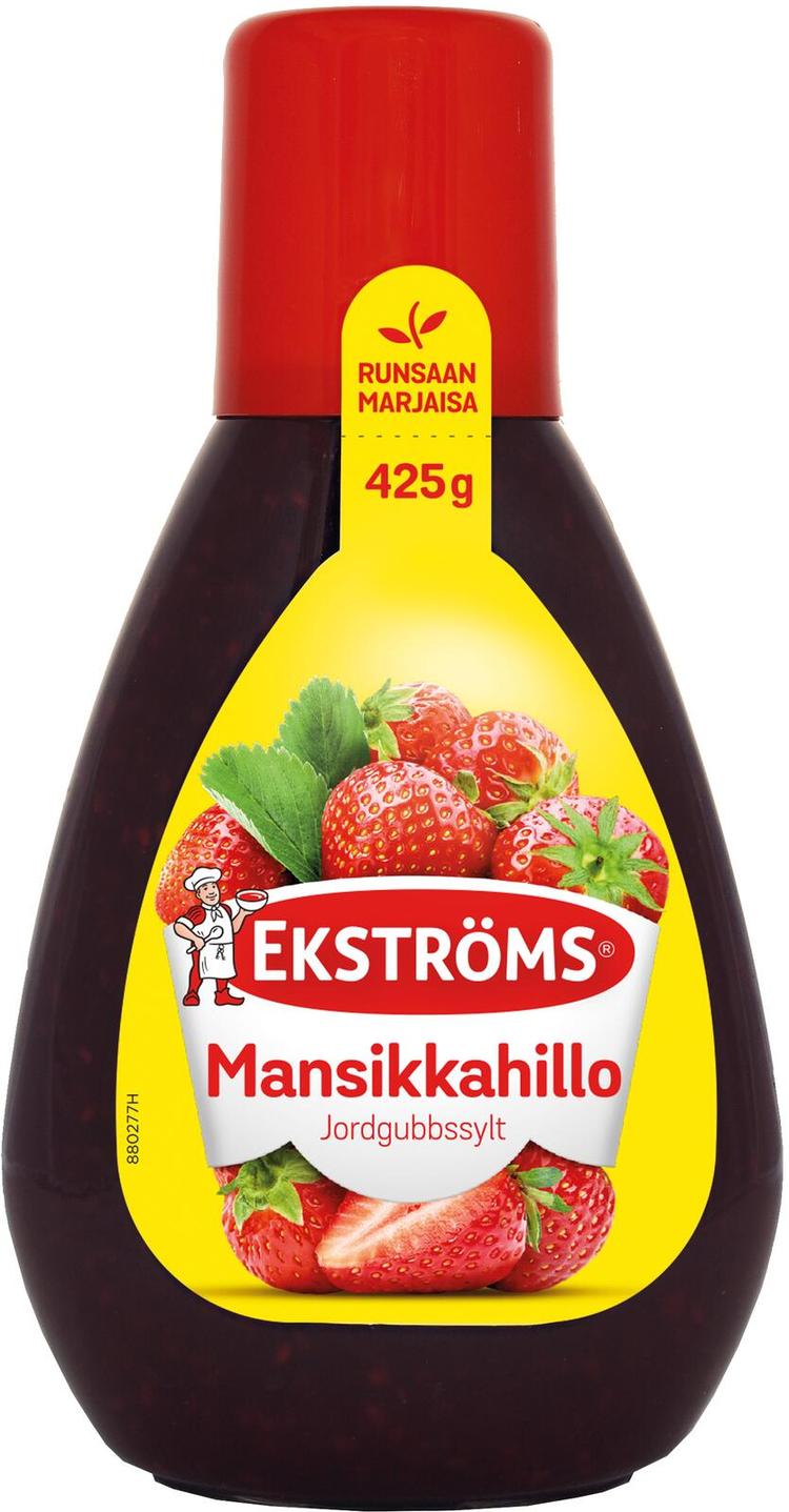 Ekströms mansikkahillo 425g