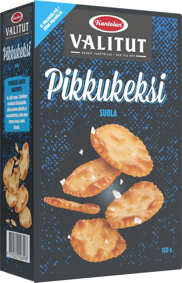 Kantolan Valitut Pikkukeksi suolakeksi 120g